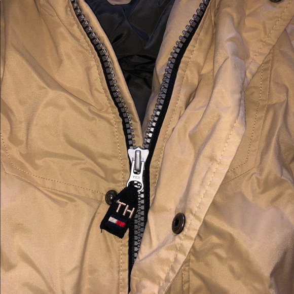 Men’s Tommy Hilfiger Down Puffer Warm jacket coat High Quality Pockets Snow Ski - Picture 9 of 11